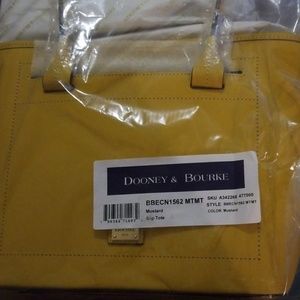 Dooney &Bourke Tote. Mustard color
